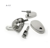 JUEGO BISAGRAS ACERO INOXIDABLE A-117 ESTOLI